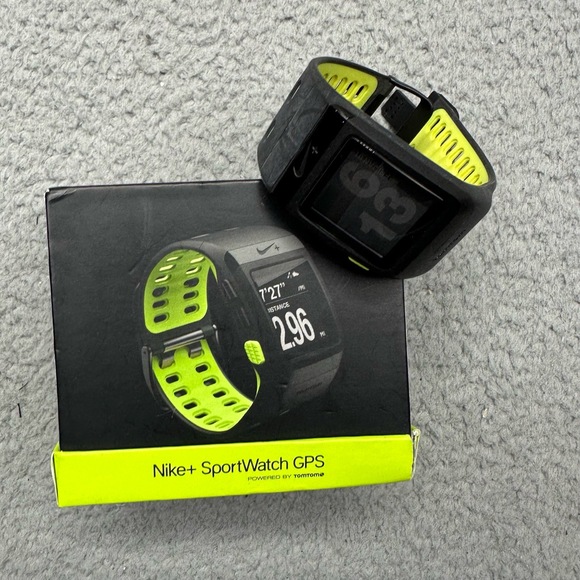 Nike Watch Black Volt Unisex Size SportWatch 2.2.0 SportWatch - Picture 5 of 16